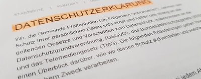 Datenschutz