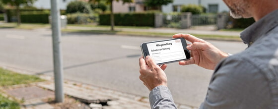 M&auml;ngelhinweise &ndash; Online Formular