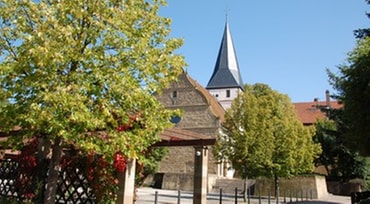 Lambertuskirche und Kelterplatz